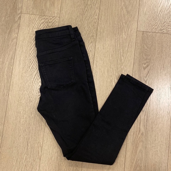 Universal Thread Denim - Universal Thread Highest Rise Skinny Black Jeans womens high rise